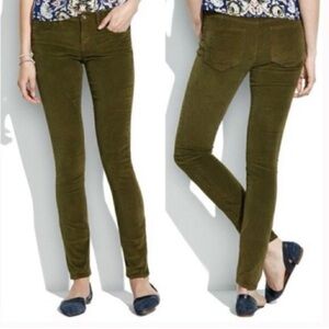 Madewell Skinny Corduroy Pants